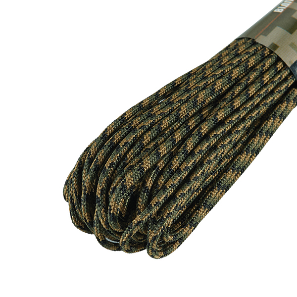 M-Tac паракорд Minicord Mil-Spec 15m Woodland Marpat. Фото 3