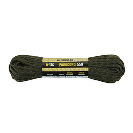 M-Tac паракорд 550 type III 30m OD Green Reflective