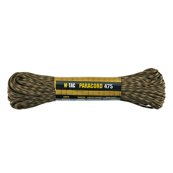 M-Tac паракорд 475 30m Coyote/Ranger Green