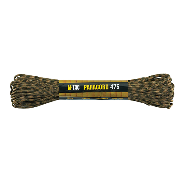 M-Tac паракорд 475 15m Coyote/Ranger Green
