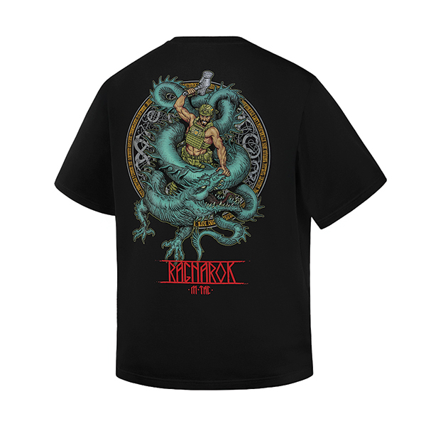 M-Tac футболка Ragnarok Cotton Hard Black. Фото 5