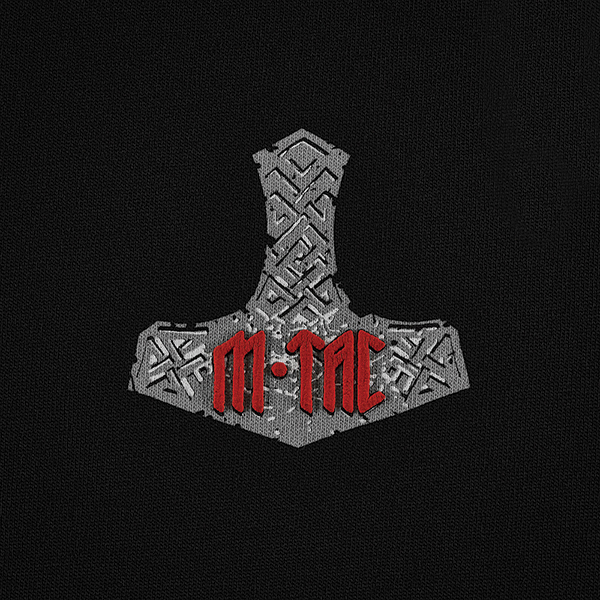 M-Tac футболка Ragnarok Cotton Hard Black. Фото 6