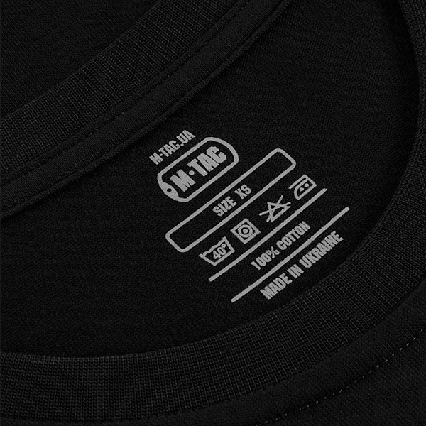 M-Tac футболка Flamingo Cotton Hard Black. Фото 11