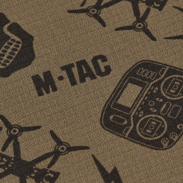 M-Tac шарф-труба мікрофліс Drone Pattern Tan. Фото 6