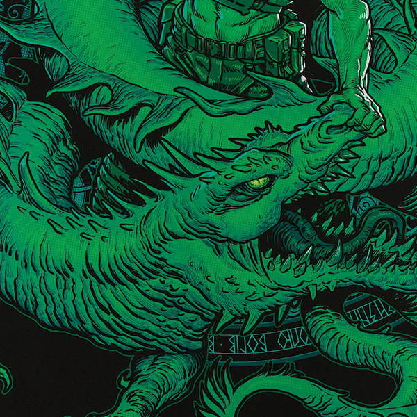 M-Tac банер Ragnarok Night Vision 900x1300 Black. Фото 4