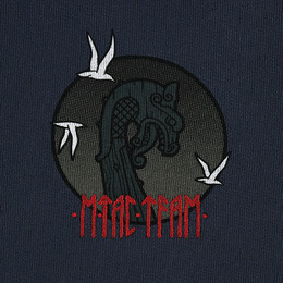M-Tac кофта Hoodie The Way Cotton Hard Indigo Blue. Фото 13