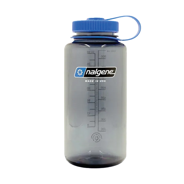 Пляшка для води Nalgene Wide Mouth Sustain Water Bottle Gray/Blue 0.95L