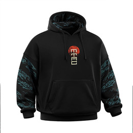 M-Tac кофта Hoodie Two samurai Oversize Cotton Hard Black. Фото 4