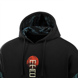 M-Tac кофта Hoodie Two samurai Oversize Cotton Hard Black. Фото 6