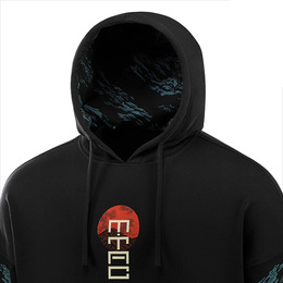 M-Tac кофта Hoodie Two samurai Oversize Cotton Hard Black. Фото 7