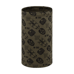 M-Tac шарф-труба мікрофліс Drone Pattern Dark Olive. Фото 3