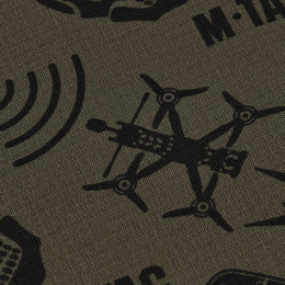 M-Tac шарф-труба мікрофліс Drone Pattern Dark Olive. Фото 4
