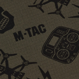 M-Tac шарф-труба мікрофліс Drone Pattern Dark Olive. Фото 6