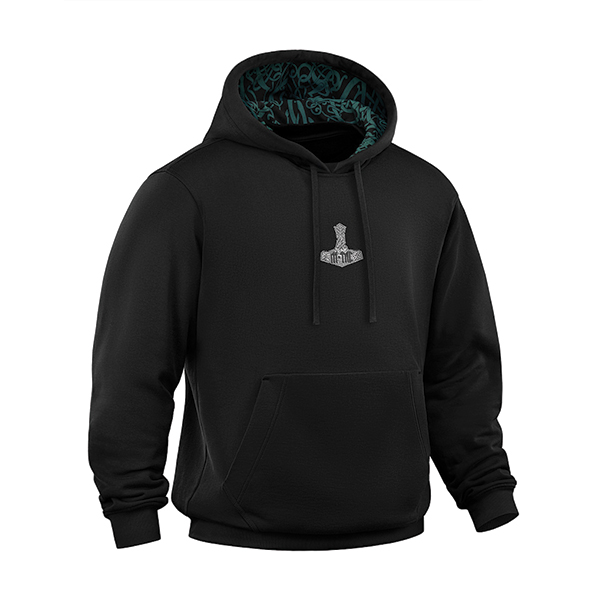 M-Tac кофта Hoodie Ragnarok Cotton Hard Black. Фото 4