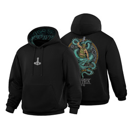 M-Tac кофта Hoodie Ragnarok Cotton Hard Black