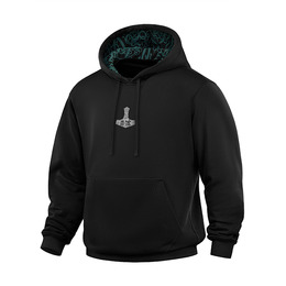 M-Tac кофта Hoodie Ragnarok Cotton Hard Black