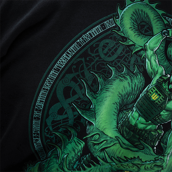 M-Tac футболка Ragnarok Night Vision Cotton Hard Black. Фото 33