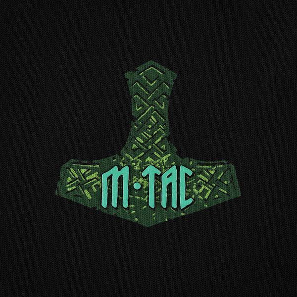M-Tac футболка Ragnarok Night Vision Cotton Hard Black. Фото 6
