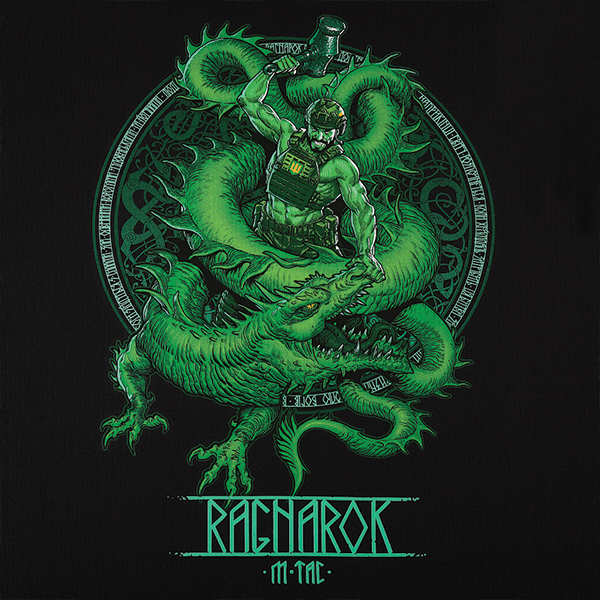 M-Tac футболка Ragnarok Night Vision Cotton Hard Black. Фото 7