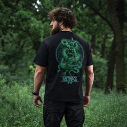 M-Tac футболка Ragnarok Night Vision Cotton Hard Black. Фото 17