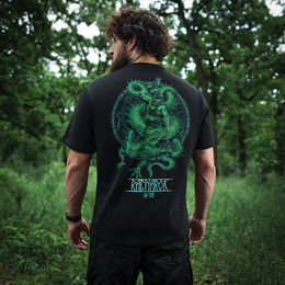 M-Tac футболка Ragnarok Night Vision Cotton Hard Black. Фото 18