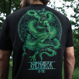 M-Tac футболка Ragnarok Night Vision Cotton Hard Black. Фото 22
