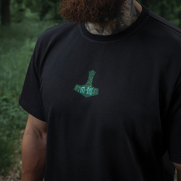 M-Tac футболка Ragnarok Night Vision Cotton Hard Black. Фото 24