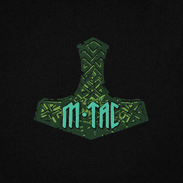 M-Tac футболка Ragnarok Night Vision Cotton Hard Black. Фото 6
