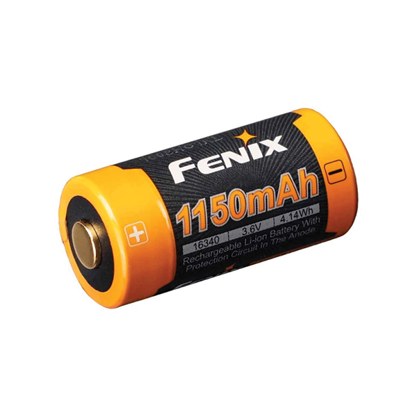 Акумулятор 16340 Fenix (1150 mAh). Фото 2