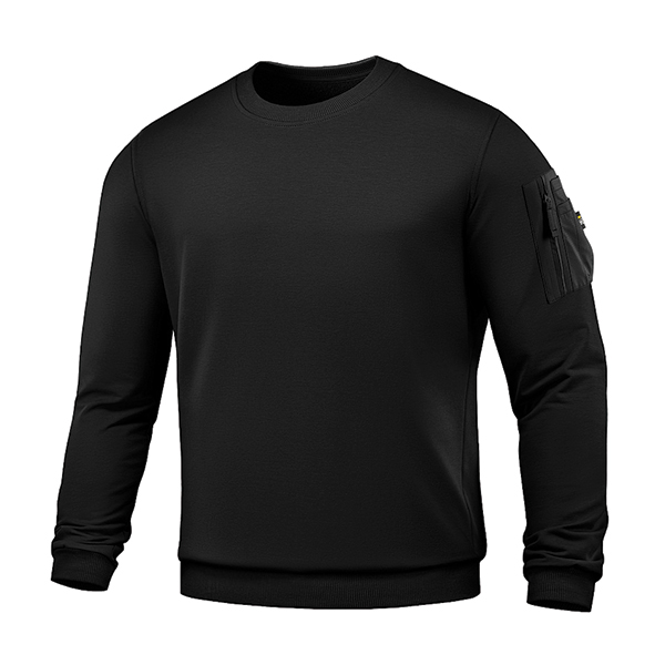 M-Tac світшот Nylon Pocket Cotton Hard Black