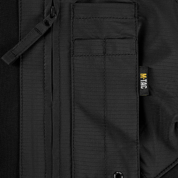 M-Tac світшот Nylon Pocket Cotton Hard Black. Фото 5