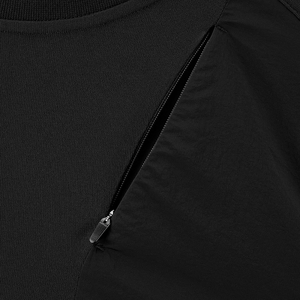 Phantom Project/M-Tac футболка Long Zipper combo Cotton Nylon Black. Фото 8