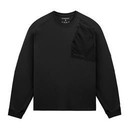 Phantom Project/M-Tac футболка Long Zipper combo Cotton Nylon Black