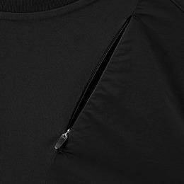 Phantom Project/M-Tac футболка Long Zipper combo Cotton Nylon Black. Фото 8