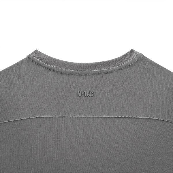 Phantom Project/M-Tac футболка Long Zipper combo Cotton Nylon Light Grey. Фото 6