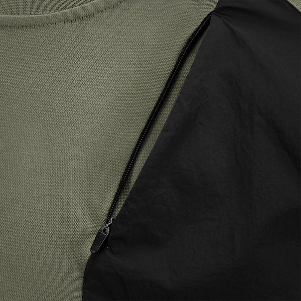 Phantom Project/M-Tac футболка Long Zipper combo Cotton Nylon Light Olive. Фото 9