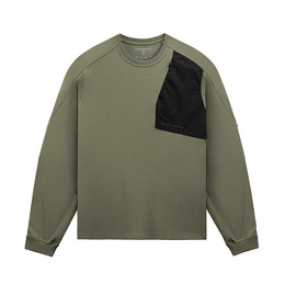 Phantom Project/M-Tac футболка Long Zipper combo Cotton Nylon Light Olive