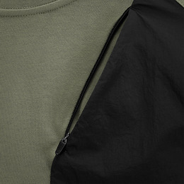 Phantom Project/M-Tac футболка Long Zipper combo Cotton Nylon Light Olive. Фото 9