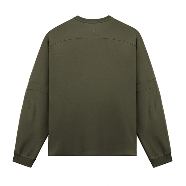 Phantom Project/M-Tac футболка Long Zipper combo Cotton Nylon Ranger Green. Фото 2