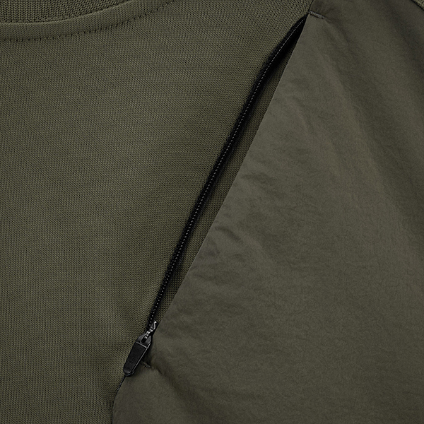 Phantom Project/M-Tac футболка Long Zipper combo Cotton Nylon Ranger Green. Фото 8