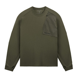 Phantom Project/M-Tac футболка Long Zipper combo Cotton Nylon Ranger Green