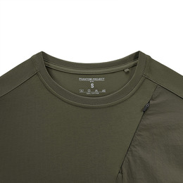 Phantom Project/M-Tac футболка Long Zipper combo Cotton Nylon Ranger Green. Фото 5