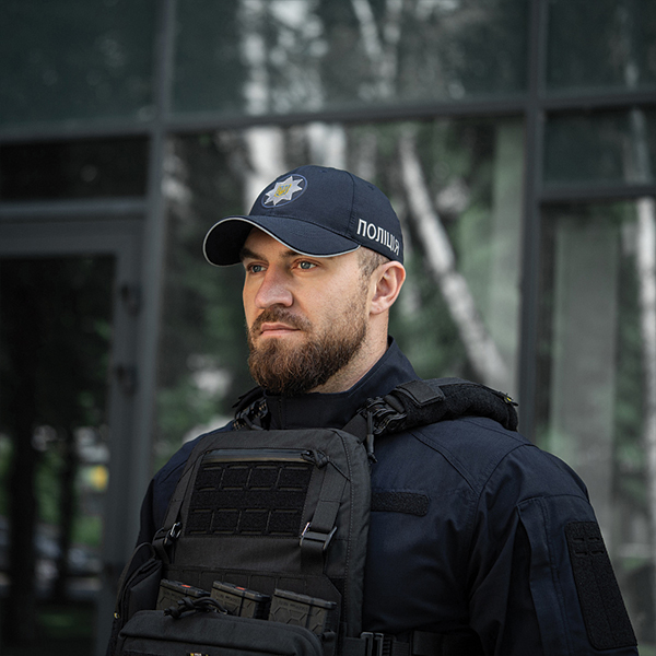 M-Tac бейсболка Поліція Flex ріп-стоп Dark Navy Blue. Фото 6