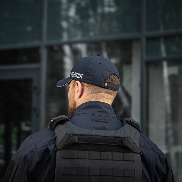 M-Tac бейсболка Поліція Flex ріп-стоп Dark Navy Blue. Фото 8