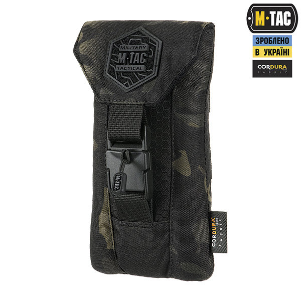M-Tac підсумок для смартфону Elite Large Hex Multicam Black/Black