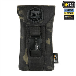 M-Tac підсумок для смартфону Elite Large Hex Multicam Black/Black