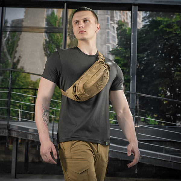 M-Tac сумка Waist Bag Elite Hex Coyote. Фото 6