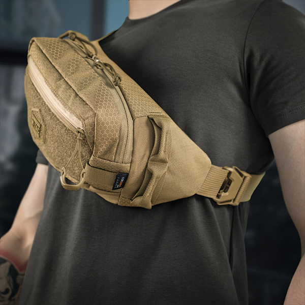 M-Tac сумка Waist Bag Elite Hex Coyote. Фото 7