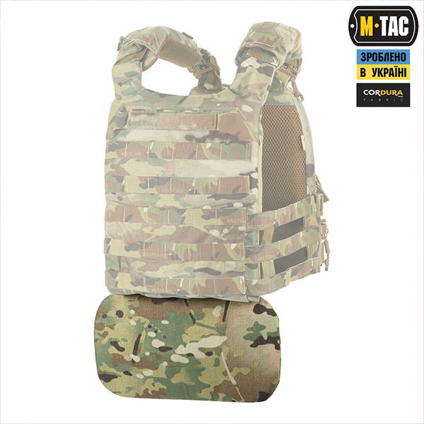 M-Tac захист попереку з балістичним пакетом 1 клас X-Large для Cuirass QRS Multicam. Фото 4