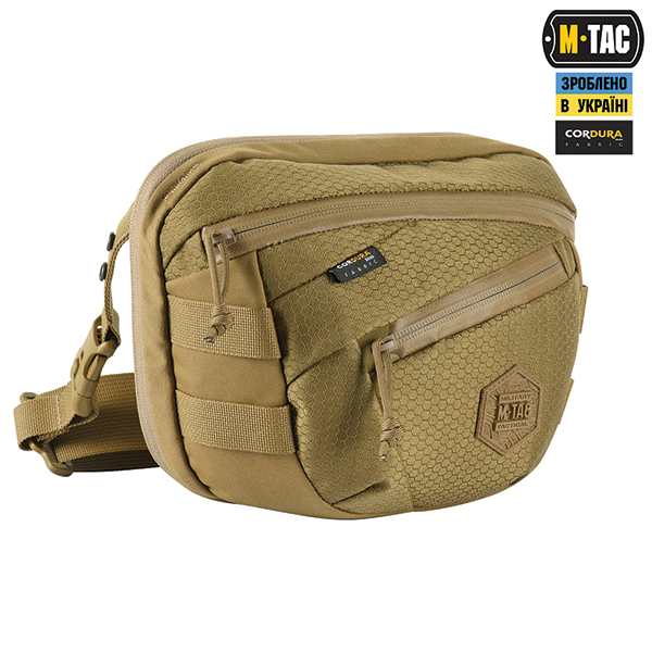M-Tac сумка Sphaera Hex Hardsling Bag Gen.II Elite Coyote. Фото 3